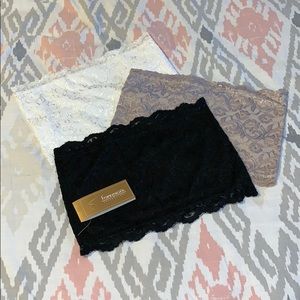 Stretchy tube top bandeau